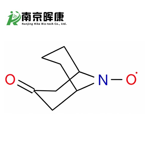 9-氮杂双环[3.3.1]壬烷-3-酮 N-氧自由基分子结构图