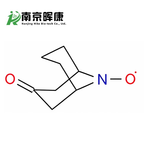 9-氮杂双环[3.3.1]壬烷-3-酮 N-氧自由基分子结构图